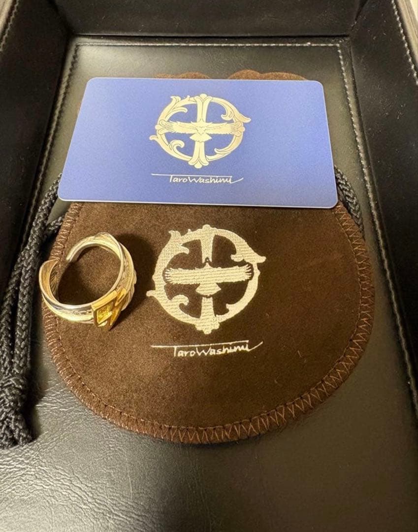 鷲見太郎　アラベスクフライトフェザーリング　K18ビックサンダー