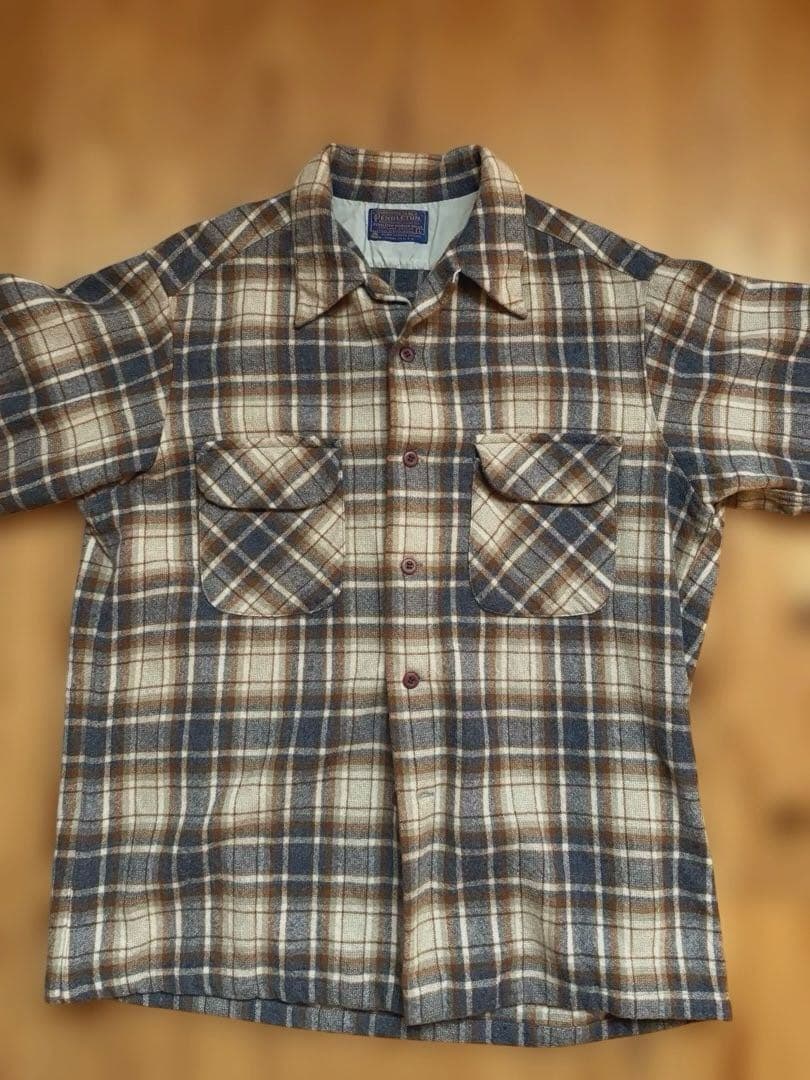PENDLETON 70s ウールシャツ Lサイズ