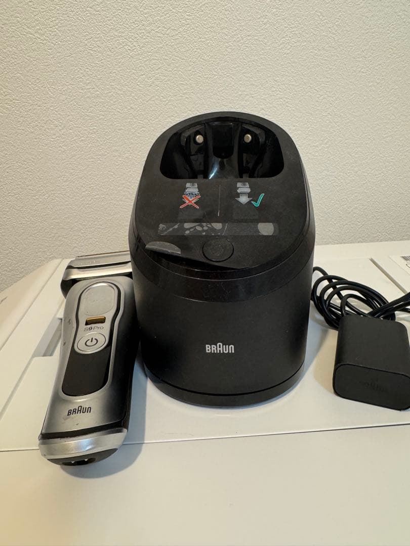【美品】BRAUN ブラウン S9Pro 電動シェーバー