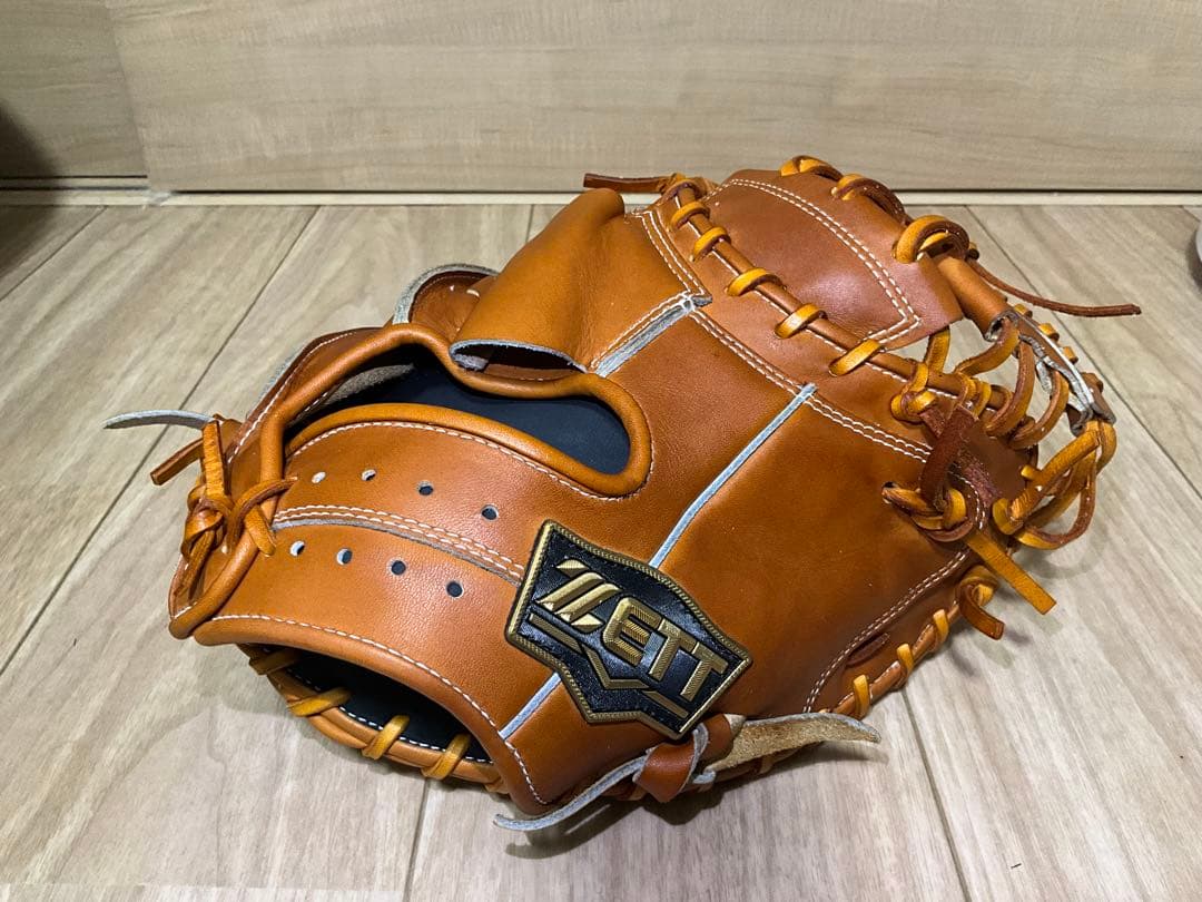 【型付け済み】Zett一般軟式キャッチャーミット(ネオステイタス)