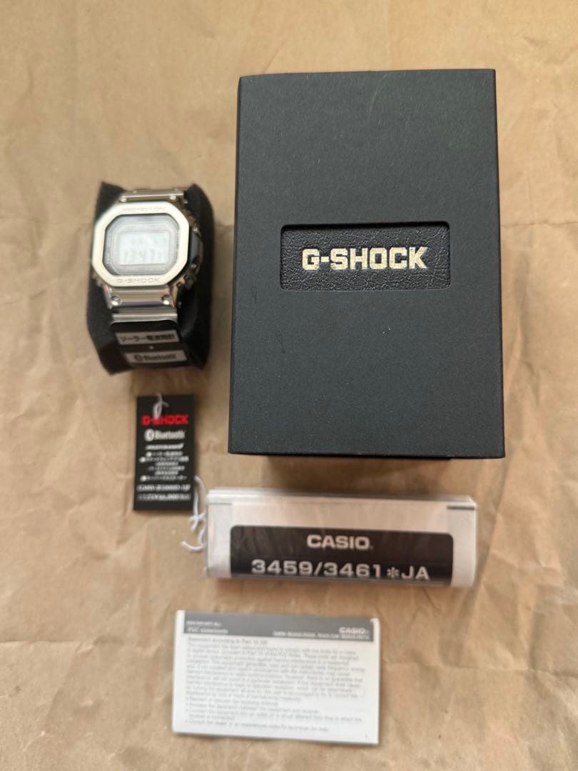 G-SHOCK GMW B5000D 1JF フルメタル　使用頻度少ない美品