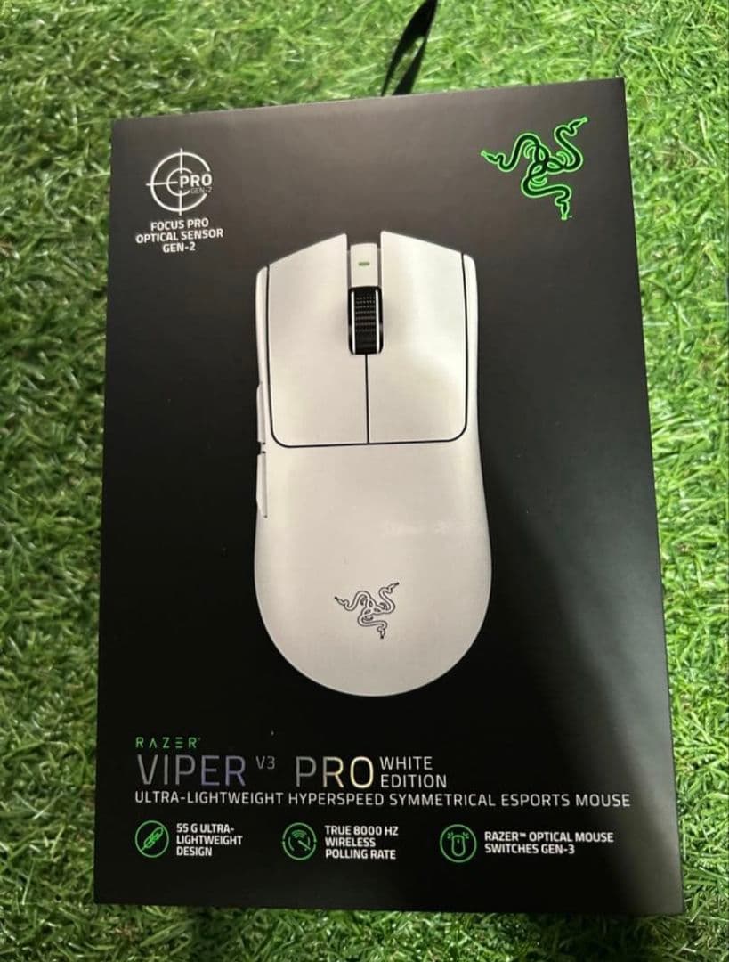 【美品】Razer Viper V3 Pro White Edition