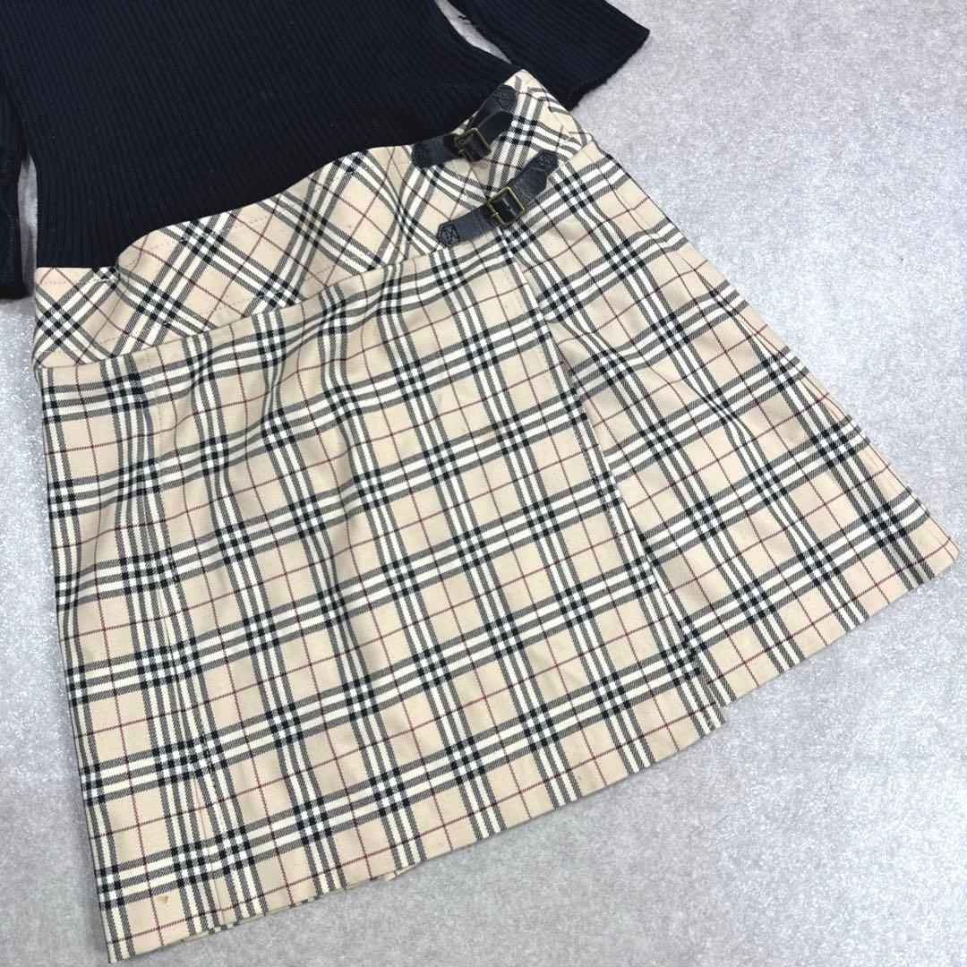 RT-152613　BURBERRYBLUELABELドッキングワンピース