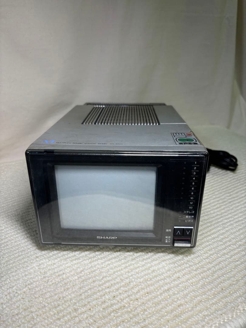 【ビンテージ品】SHARP カラーテレビジョンCT-6003 1983年製