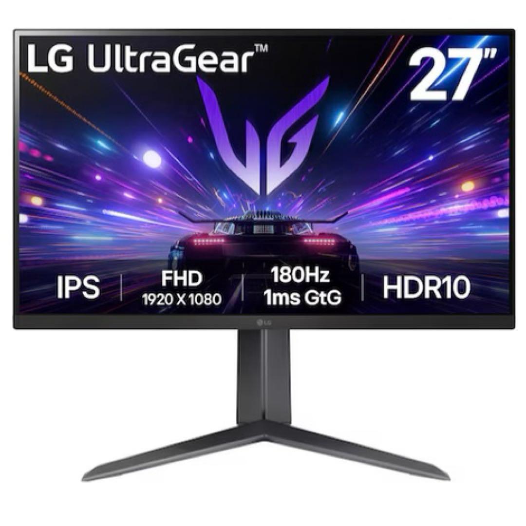 【新品・最安値】LG UltraGear 27GS65F-B モニター27インチ