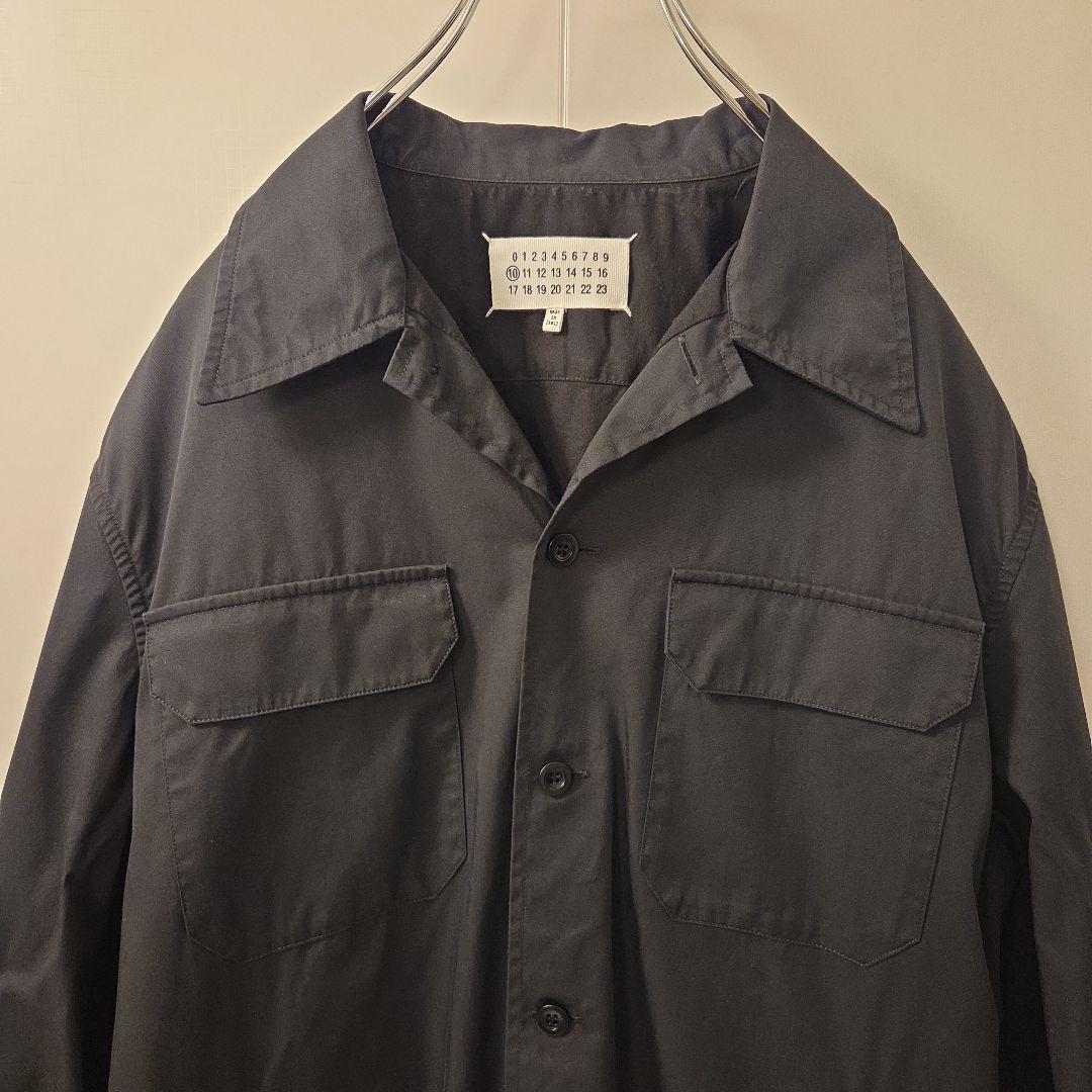 Maison Margiela ⑩ シャツジャケット size40 黒 タグ付