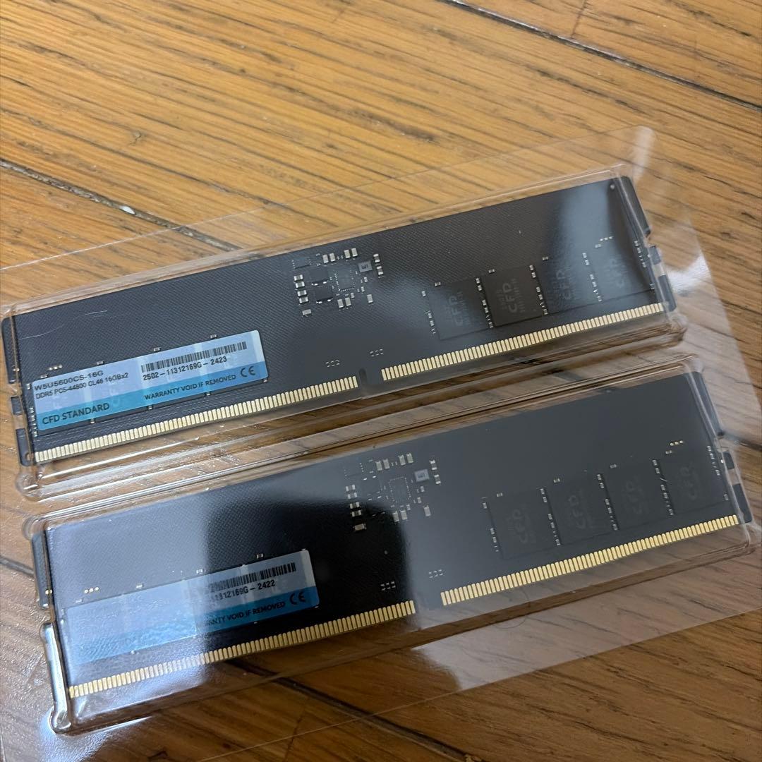 DDR5 5600 32GB （16GB2枚）　CFD