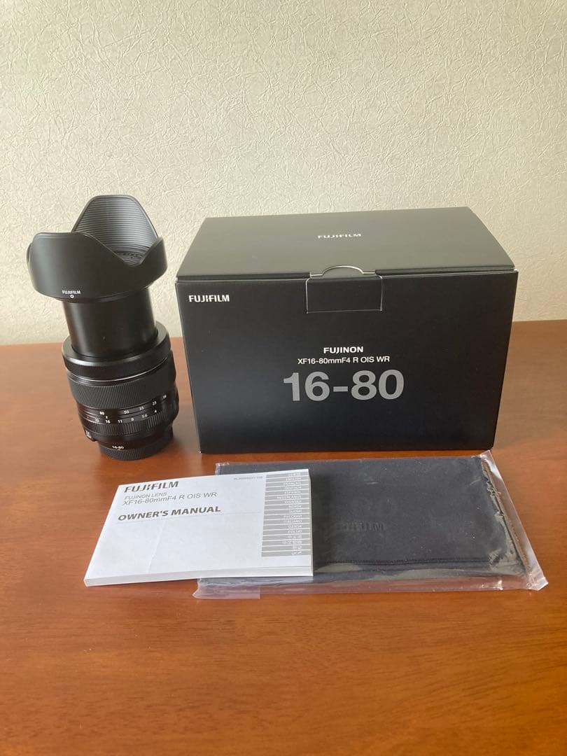 XF16-80mm F4 R OIS WR保護フィルター付（最終値下げ）