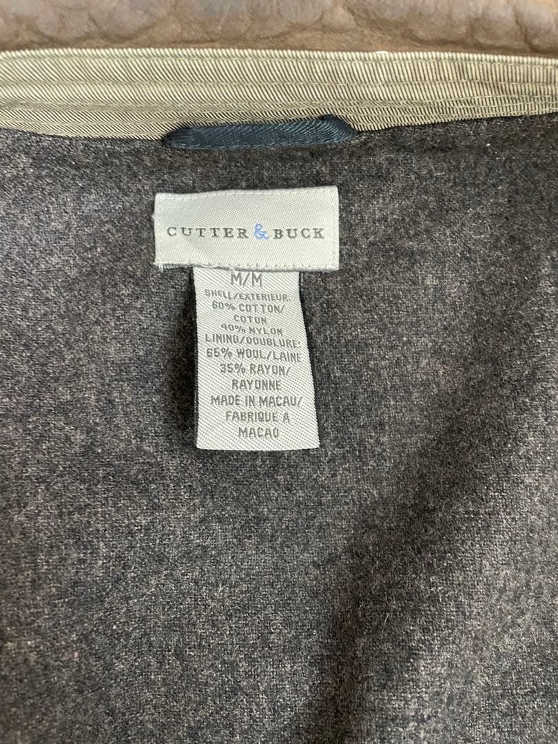 ワークジャケット　企業ロゴ　古着