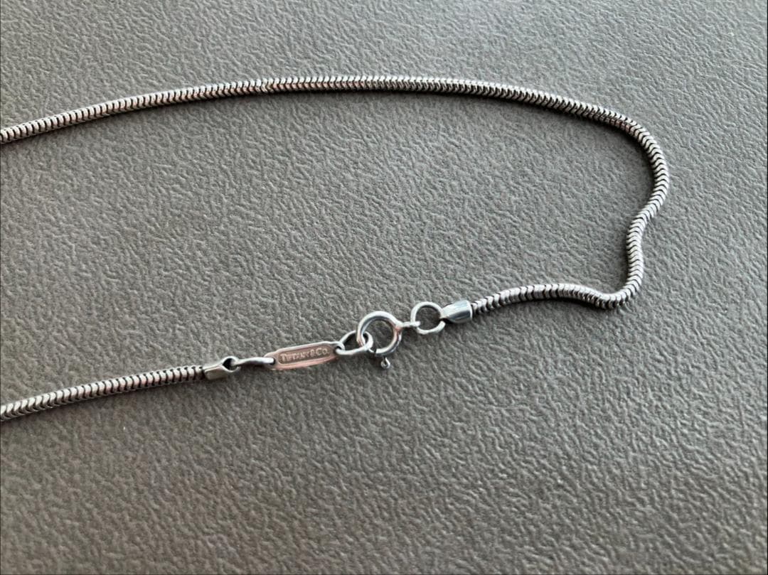 ⭐美品⭐ オールドティファニー スネークチェーン ネックレス 48cm
