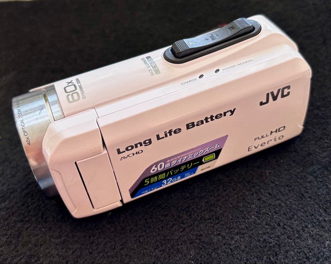 JVC Everioエブリオ ビデオカメラ GZ-F100 32GB内蔵メモリー