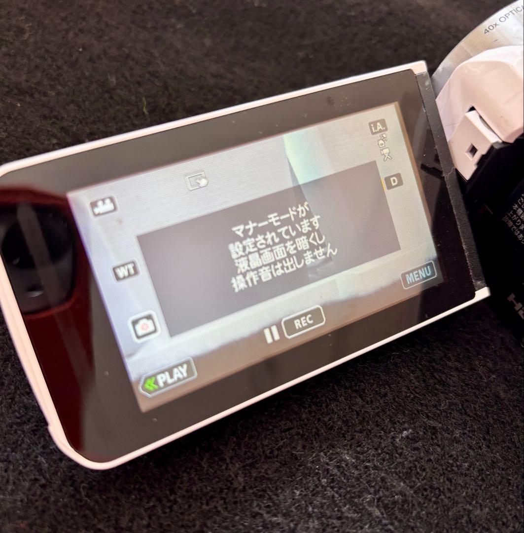 JVC Everioエブリオ ビデオカメラ GZ-F100 32GB内蔵メモリー