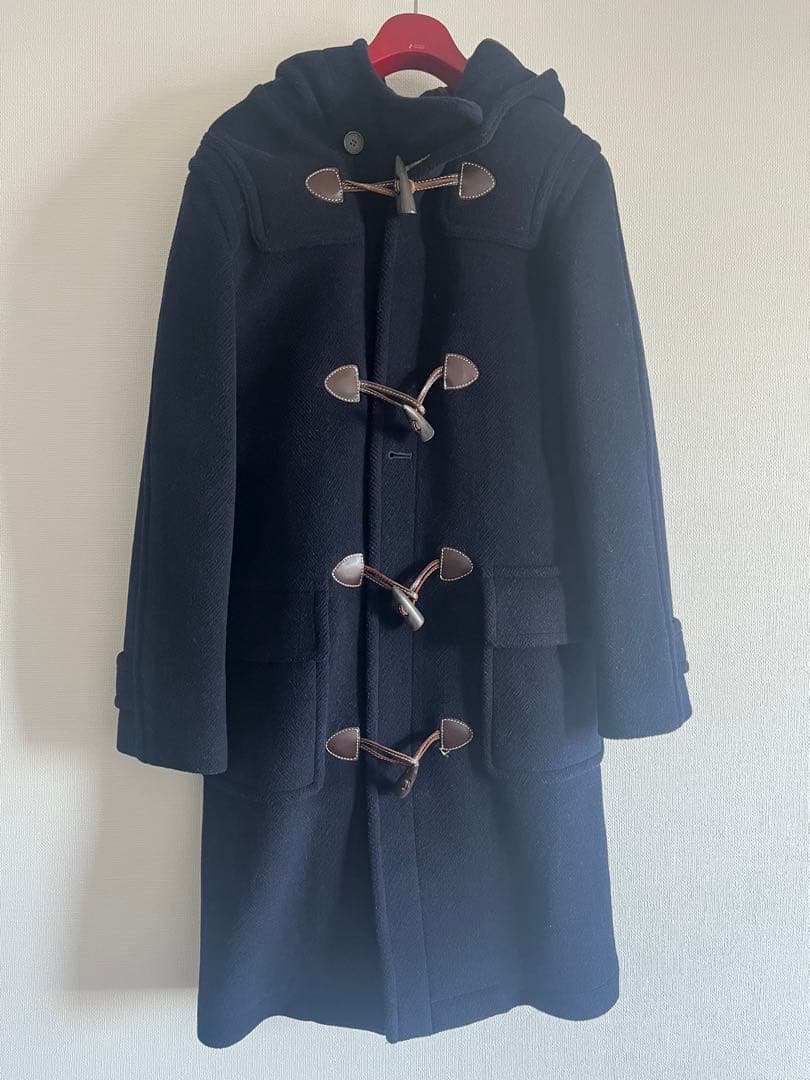 【最終値下げ】クリーニング済OLD ENGLANDダッフルコート 34 ネイビー