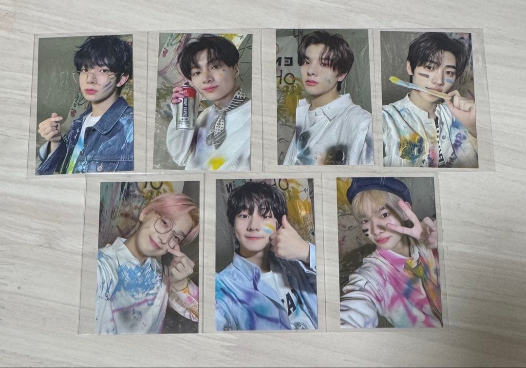 enhypen 1周年トレカ コンプ7人