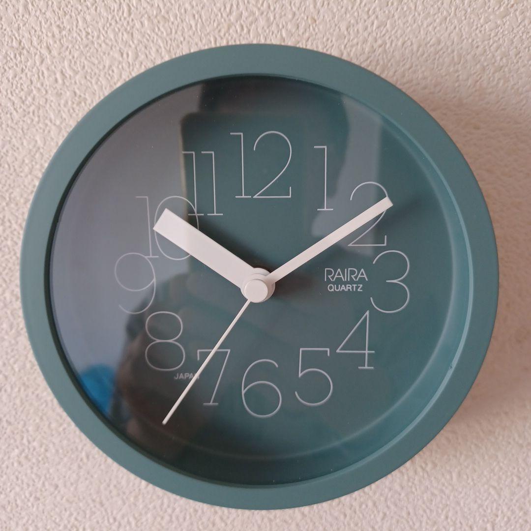 RAIRA 掛時計 WC-01-M グリーン