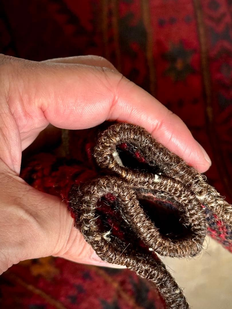 トライバルラグ　ヴィンテージラグ　アフガン　ミニラグ　バルーチ族　プリミティブ