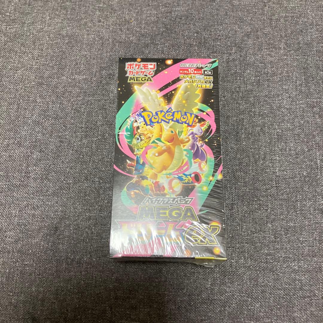 ポケモンカードゲーム　メガドリームex 1BOX 新品未開封　シュリンク付き