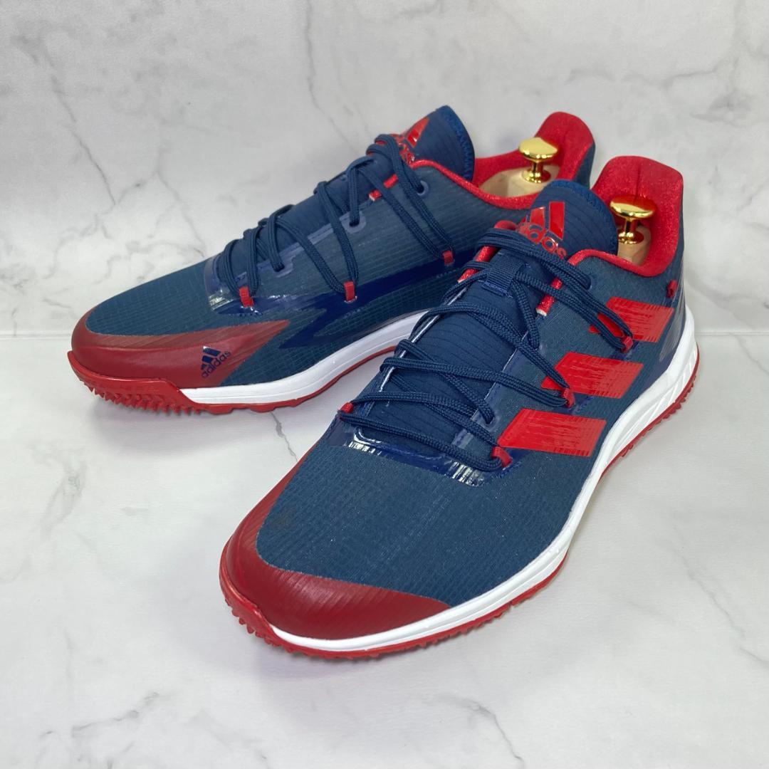 【ばしたか様】アディダス アフターバーナー8ターフ 27.5㎝ 紺/赤