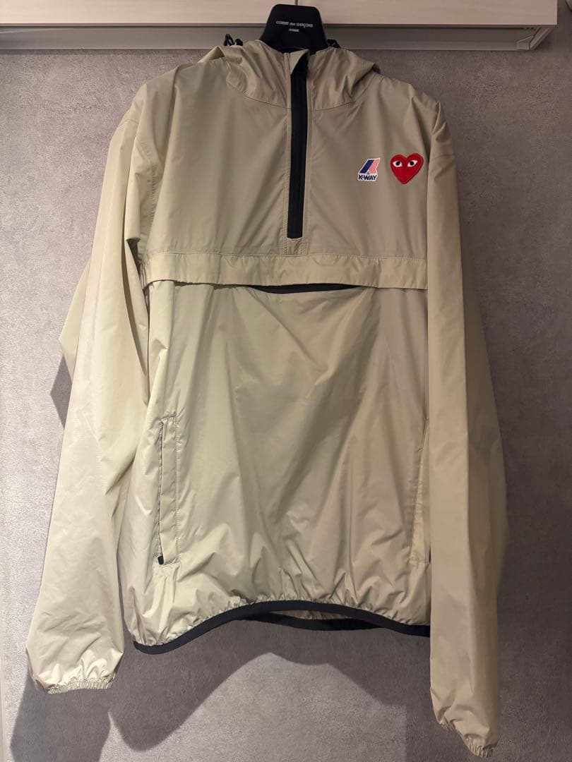 K-WAY PLAY COMME des GARÇONS サイズXL