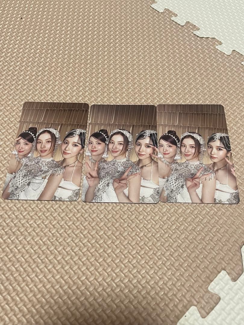 MISAMO PLAY 初回限定盤A ユニット トレカ　ミナ　モモ　 サナ