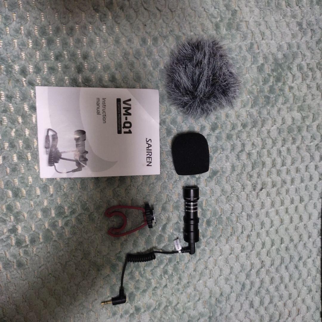 マイク　カメラ　三脚三点セット