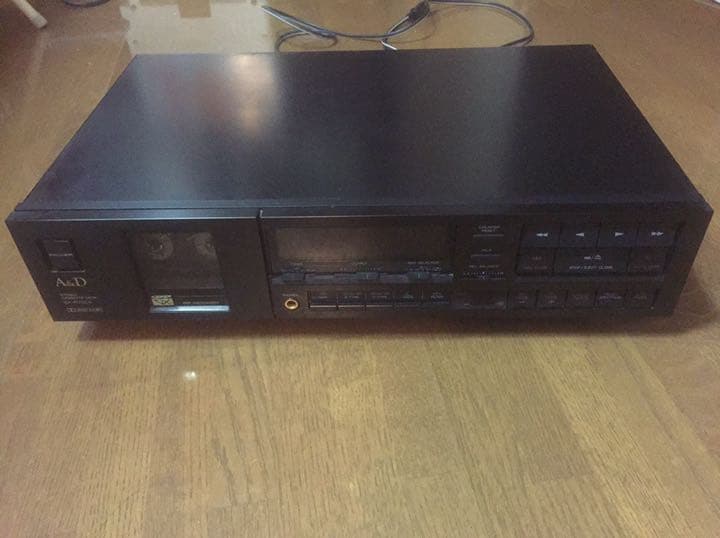 A&D 赤井電機と三菱電機の共同GX-R75CX クイックリバースカセットデッキ