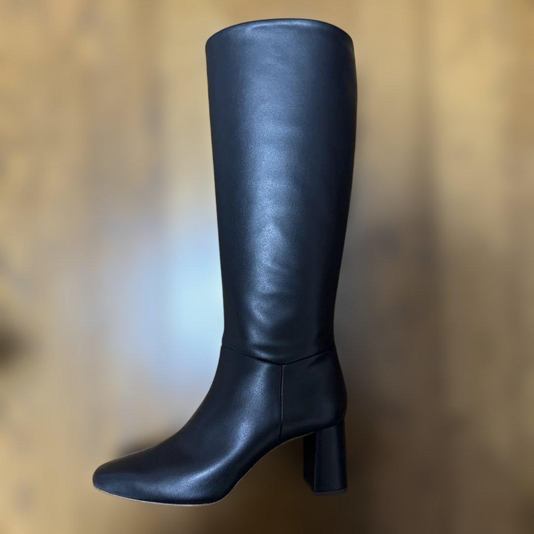 新品　ダイアナ　DIANA 定番　ソフトスクエアトゥ　ロングブーツ　24.0cm