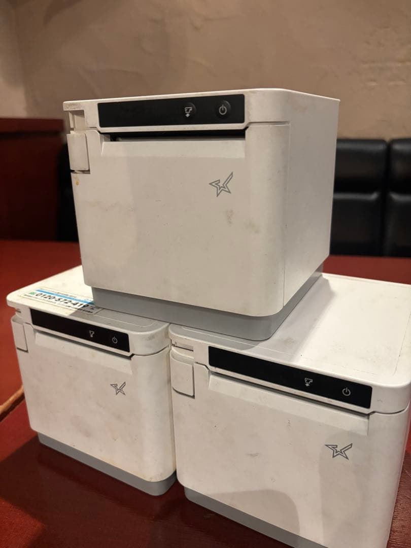 スター精密 mpop pop10 WHT JP プリンター　1台　電源ケーブル付