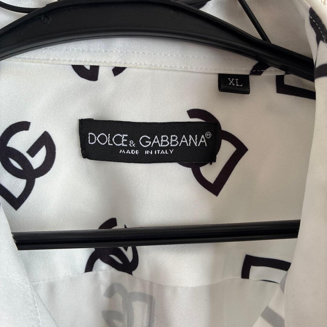 DOLCE & GABBANA ロゴプリントシャツ XL