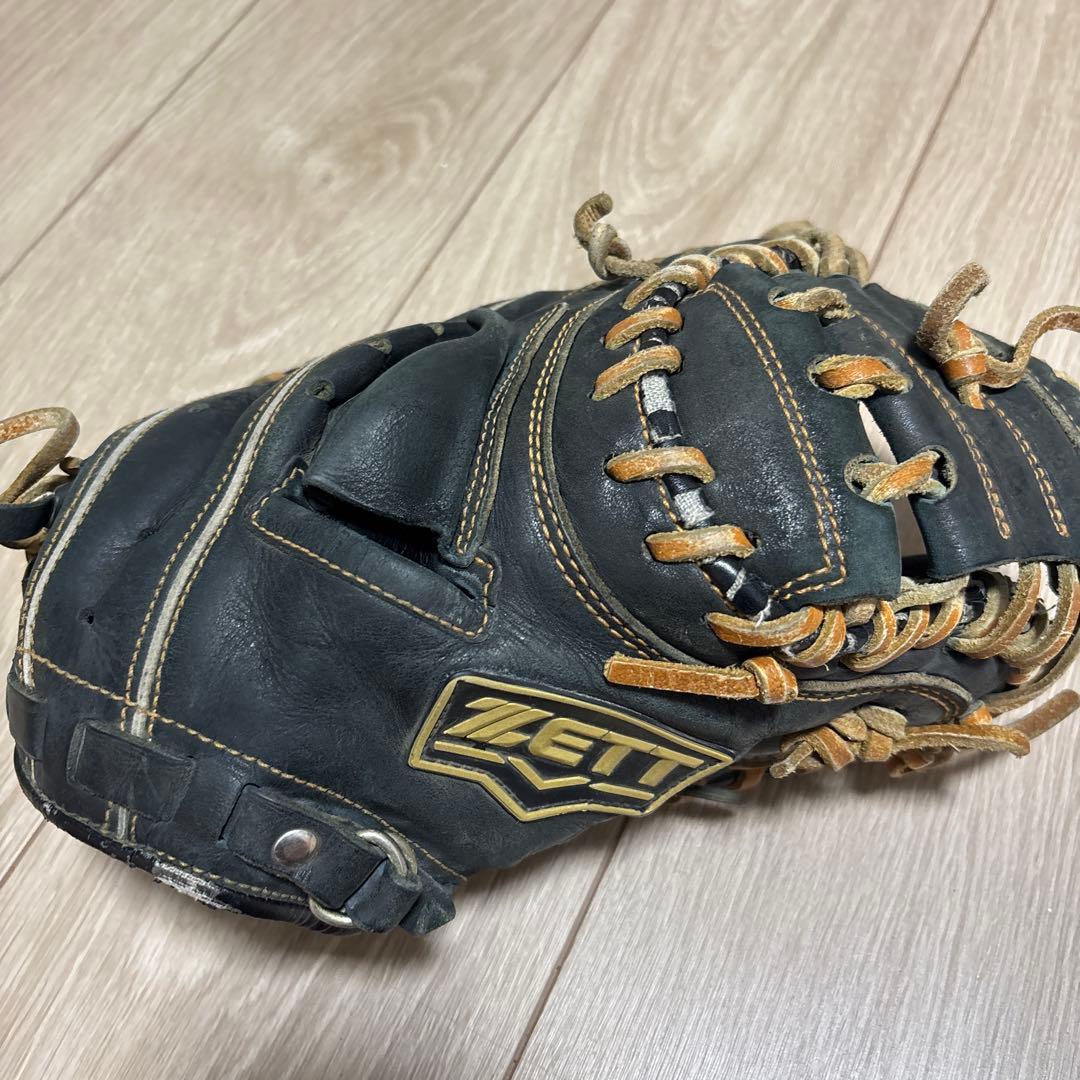 ZETT ブラック 軟式キャッチャーミット即戦力