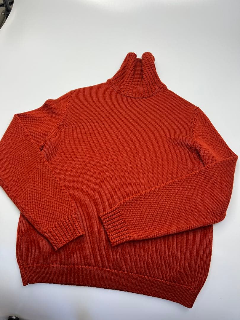 ザノーネ　タートルネック　イタリア製　ウール100%　サイズ48 ZANONE