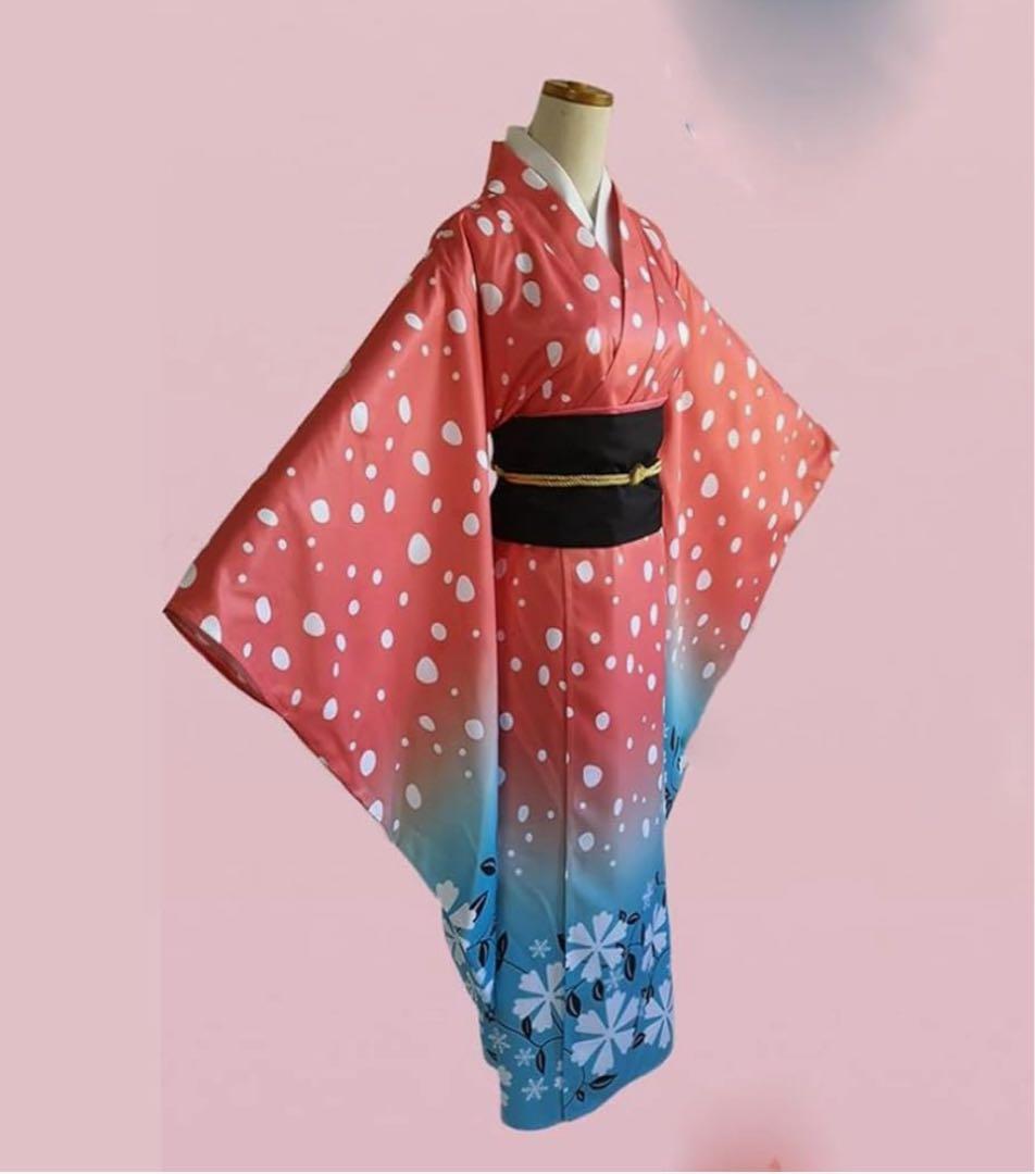 鬼滅の刃 恋雪 コスプレ 衣装 ウィッグ