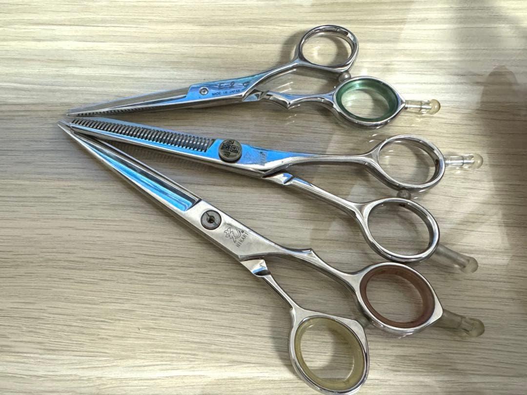 ヒカリシザー セット　美容師国家試験