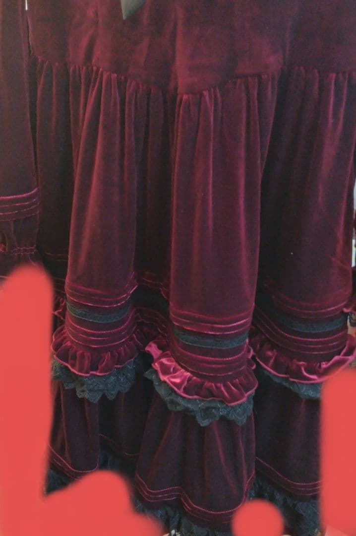 ローゼンメイデン 真紅ケープ付きワンピース