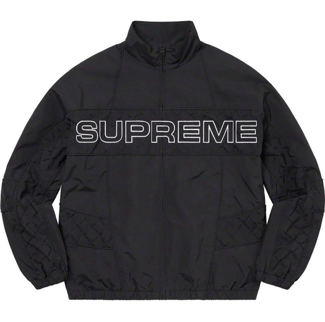 s*p様 Supreme Jacquard Panel Track Jacket