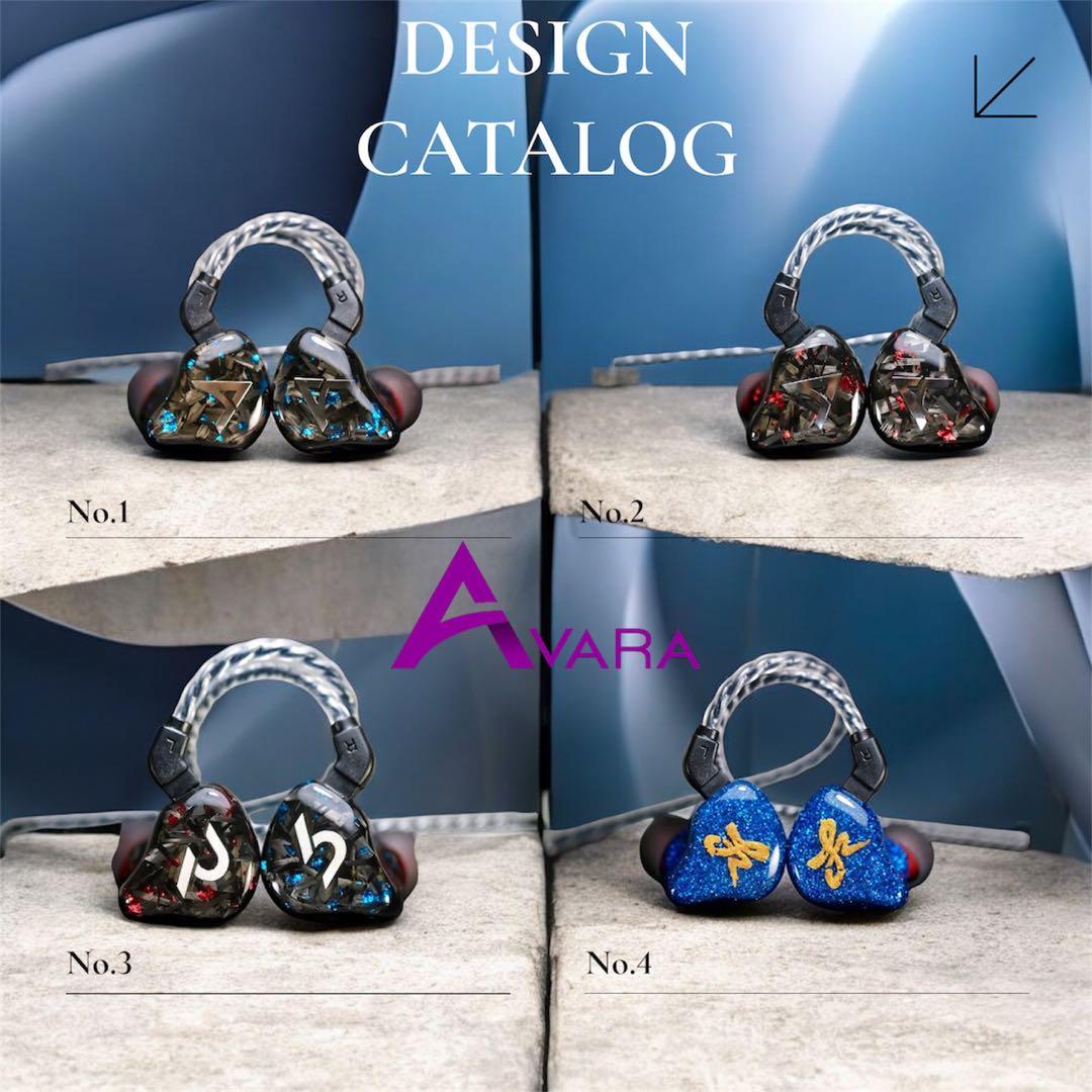 インイヤーモニター、イヤモニ、iem カスタムAVARA NEO <plot5>