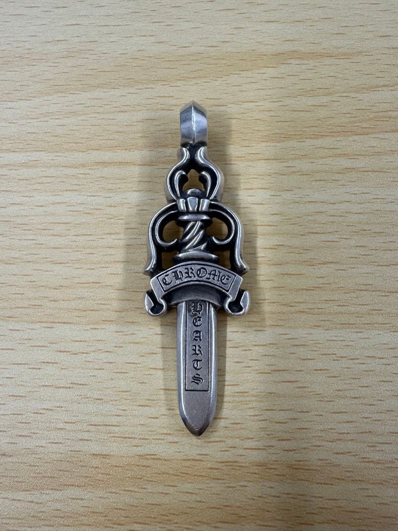 クロムハーツ ダガー ペンダント トップ シルバー925 1989 刻印