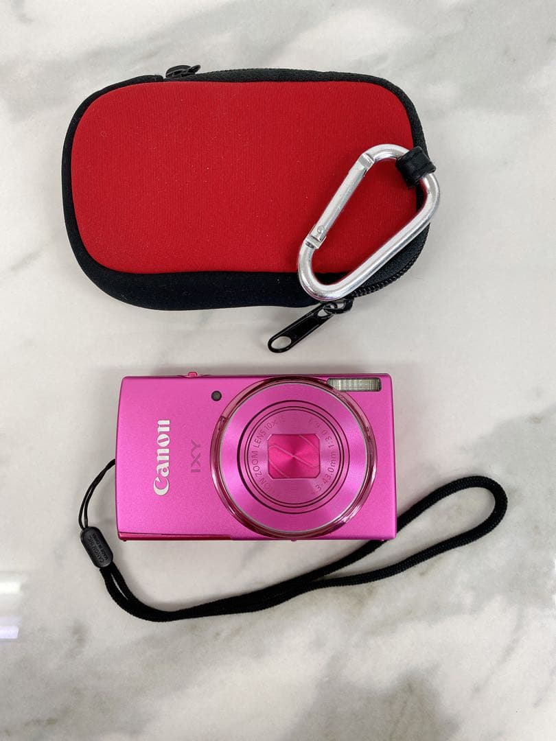 ＋【動作未確認】Canon キヤノン IXY 140 ピンク PC2054カメラ