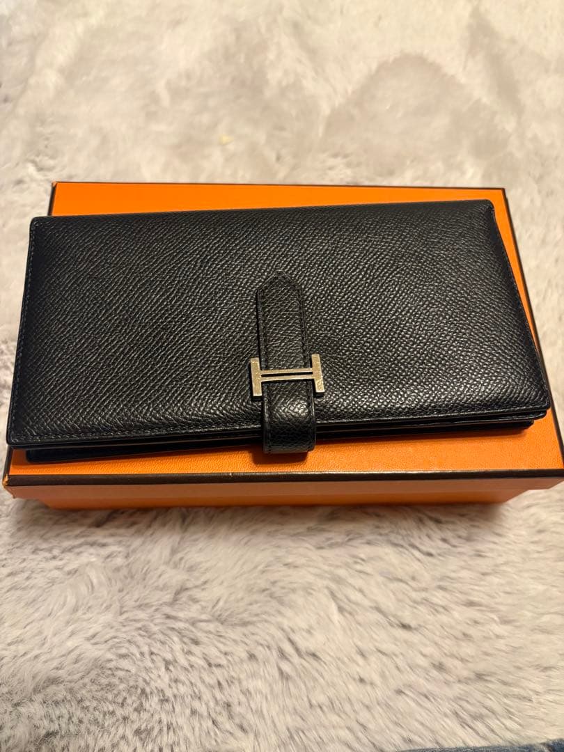 美品　エルメス　べアン