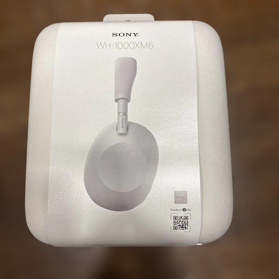 SONY WH-1000XM6 ワイヤレスヘッドホン ホワイト