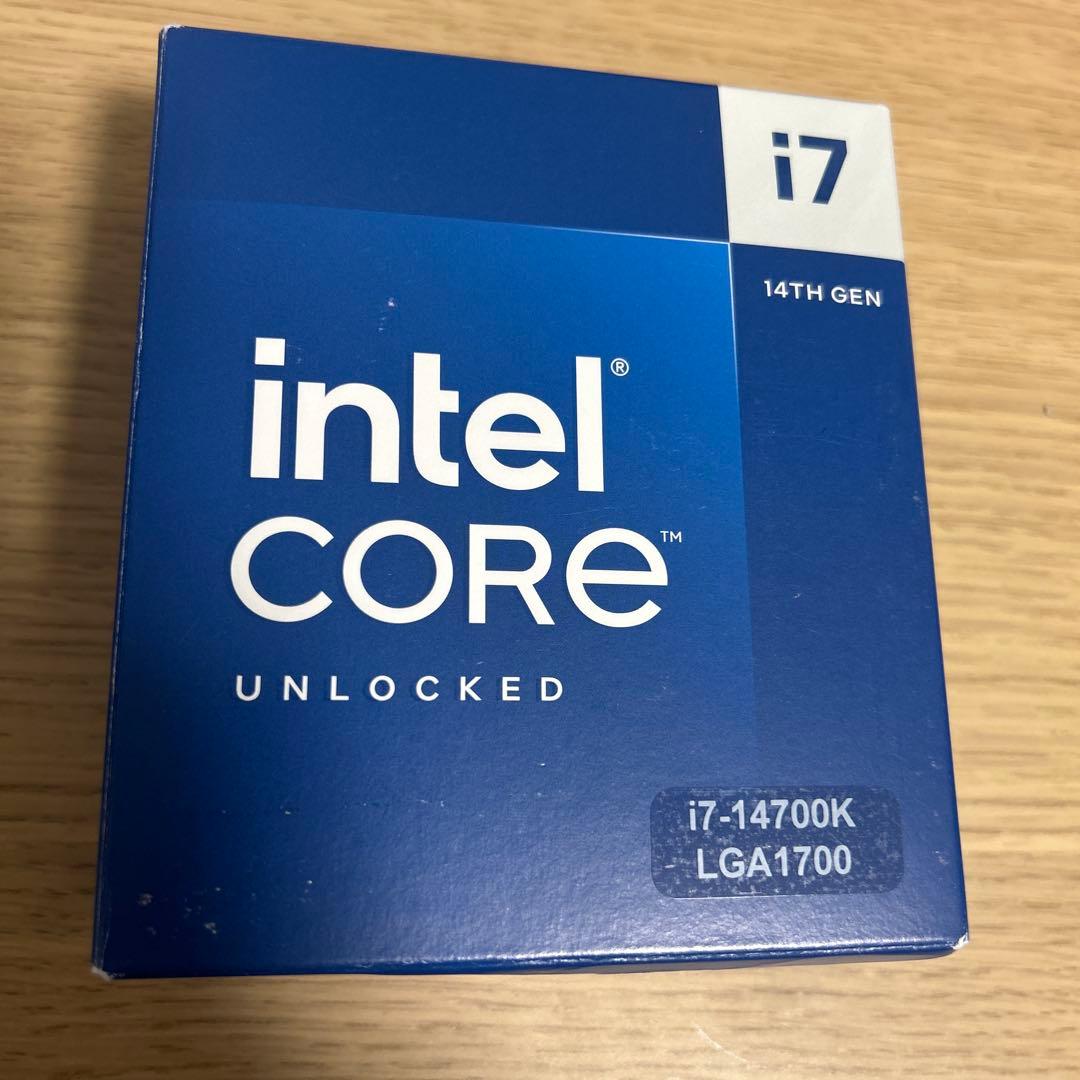 【保証残り約4年10か月】Intel Core i7-14700K