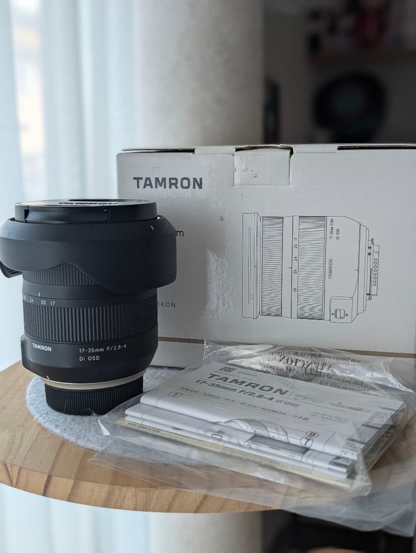タムロン17−35ｍｍf2.8-4Di OSD ニコン用 フルサイズ対応
