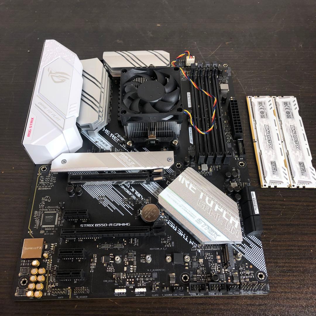 ROG STRIX B550-A GAMING マザーボード CPU メモリー