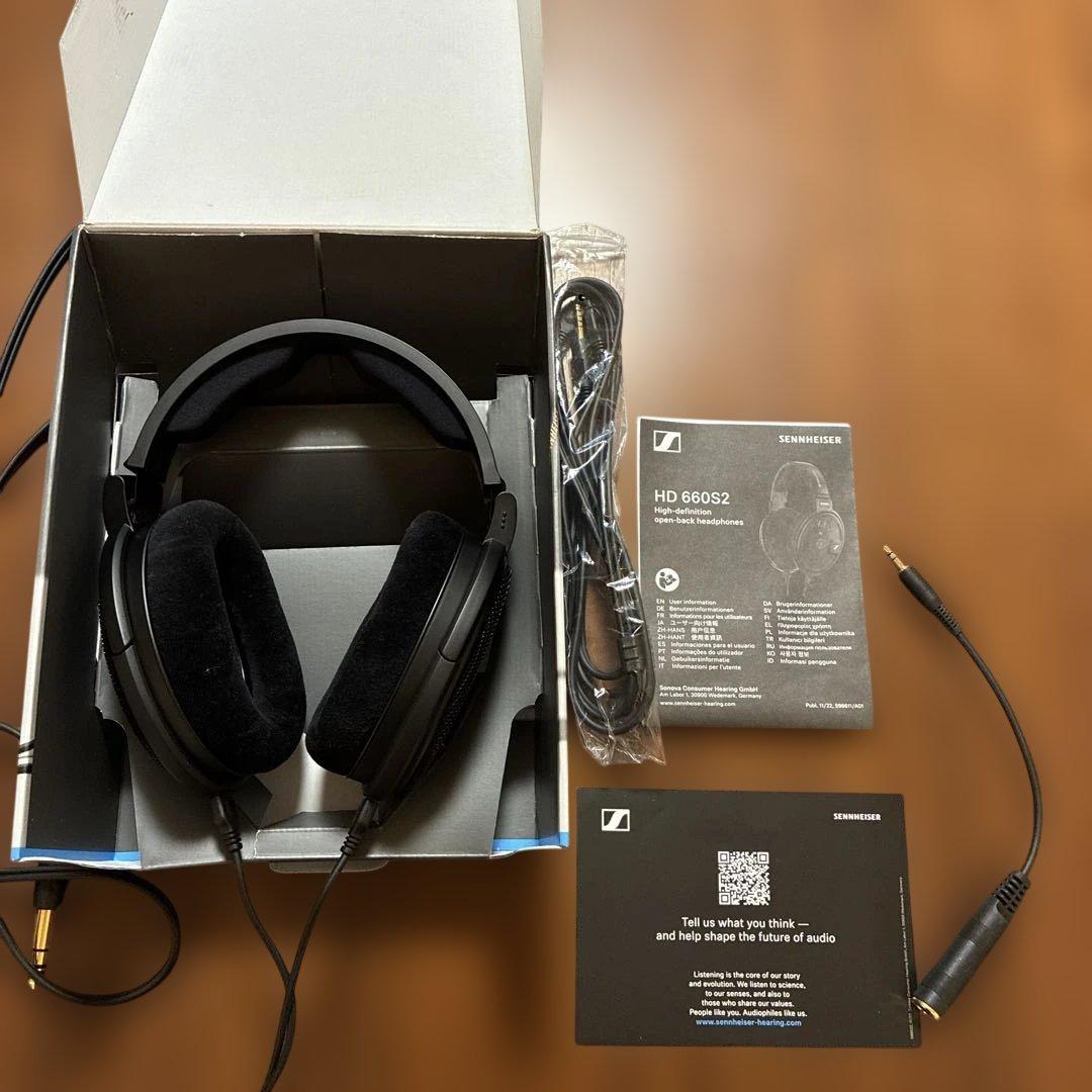 Sennheiser HD660S2 有線ヘッドホン 美品