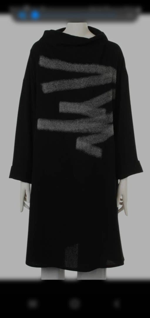 芽風　薄手ウールワンピース　センソユニコ