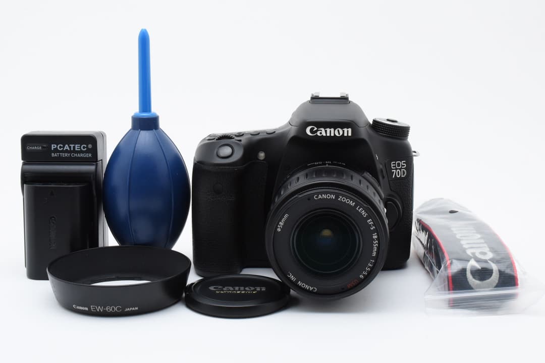 超美品 Canon EOS 70D Wi-Fi搭載 キャノン #8472