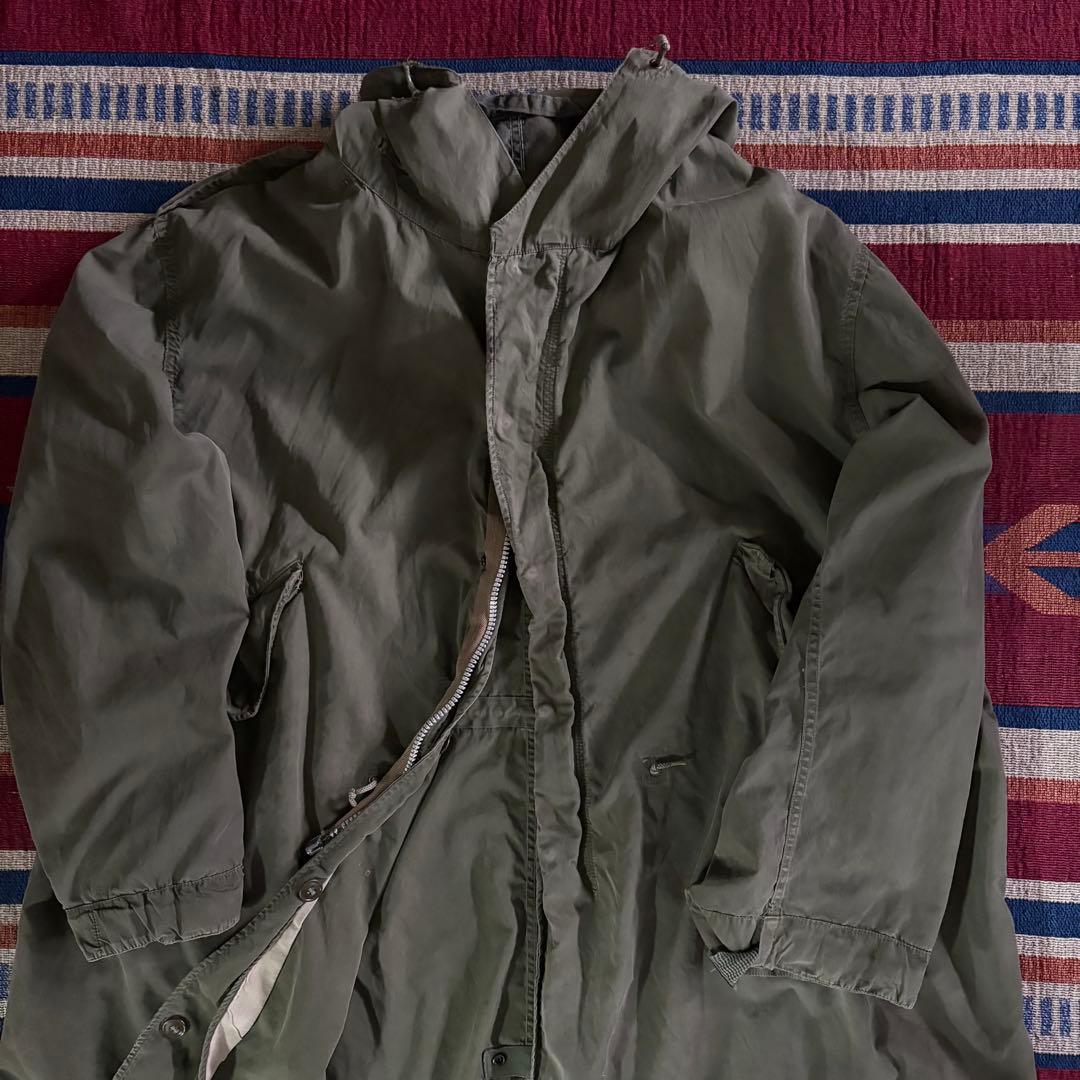 ろ*ん様 50s 米軍実物 M-51 フィッシュテールパーカー 最初期ウールポケ