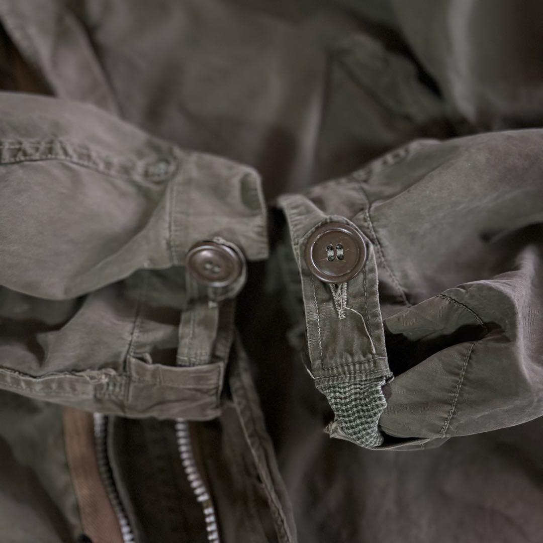 ろ*ん様 50s 米軍実物 M-51 フィッシュテールパーカー 最初期ウールポケ