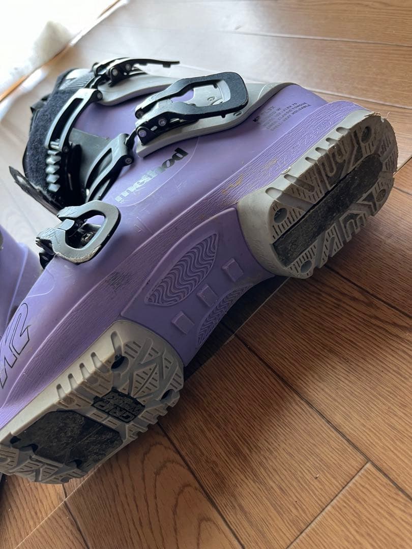 method 紫色 女性用スキーブーツ