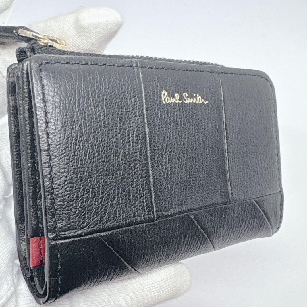 未使用級　ポールスミス キーケース ケース ブラック